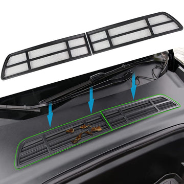 Air Intake Vent Cover for Tesla Model Y, designed to protect air intake from debris, insects, and other contaminants while maintaining optimal vehicle performance.